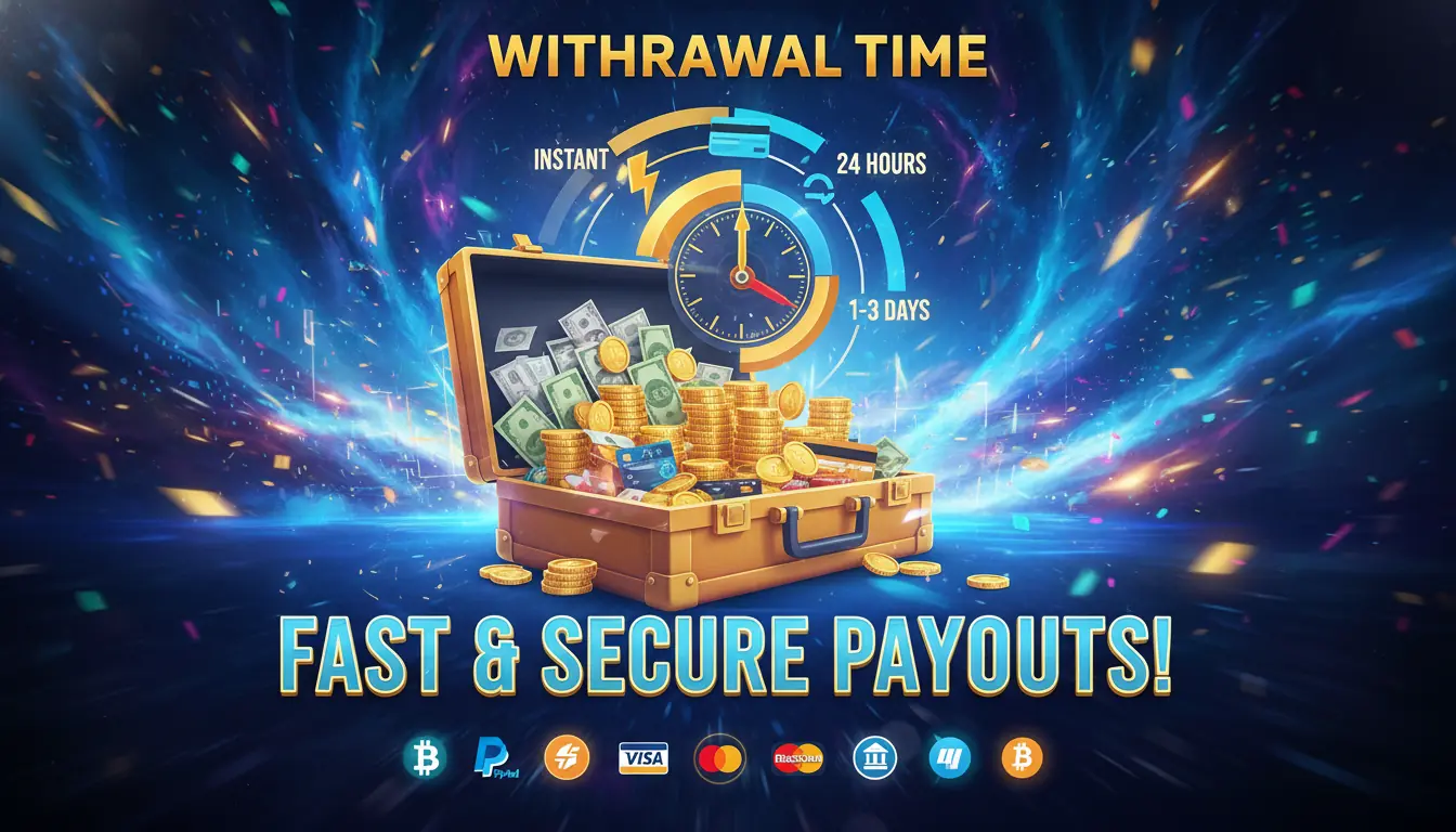 Betway casino uttakstid